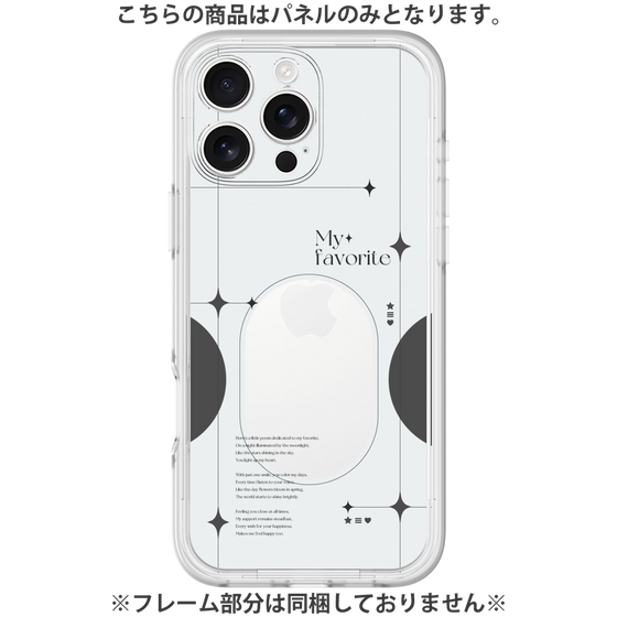 Premium Panel［ Original - Instax Case - Black ］