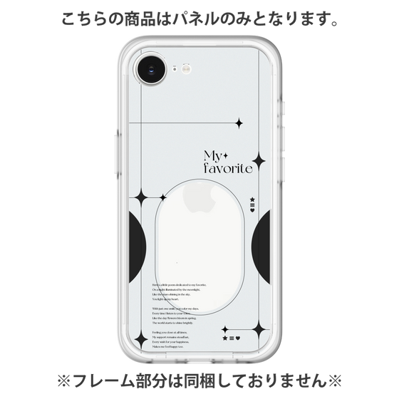 Premium Panel［ Original - Instax Case - Black ］