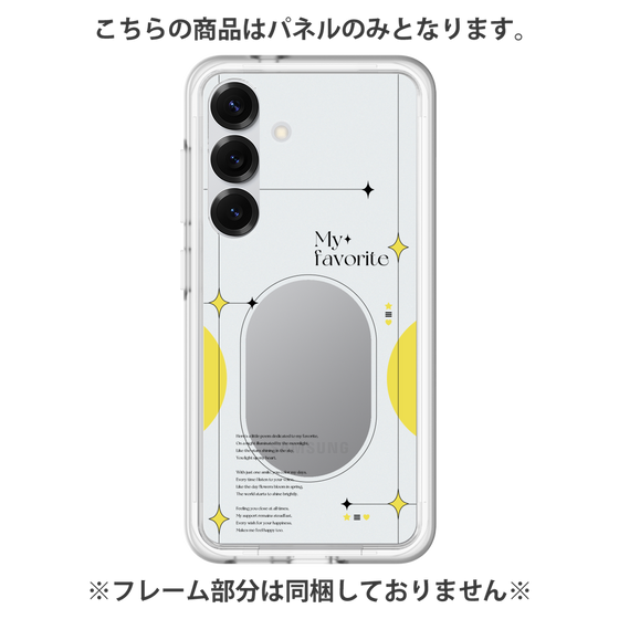 Premium Panel［ Original - Instax Case - Yellow ］
