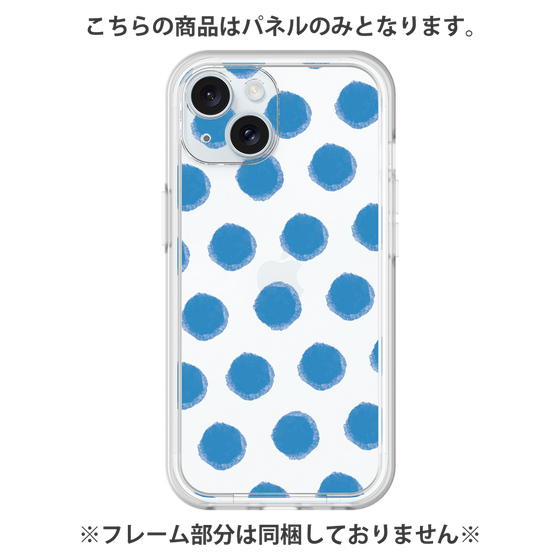 Premium Panel［ Original - Favorite Color Polka Dots - Blue ］