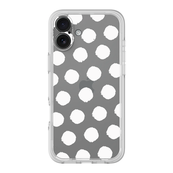 Premium Panel［ Original - Favorite Color Polka Dots - White ］