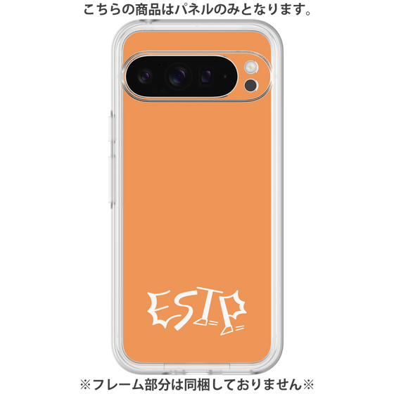 Premium Panel［ Original - ESTP Entrepreneur - Alphabet - Orange ］