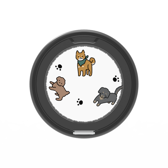 Premium Ring Stand［ Original - CASEPLAY Dog All-over Pattern - color ］