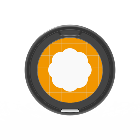 Premium Ring Stand［ Mod Deco - Original - Retro Orange ］