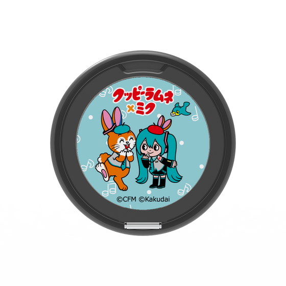 Premium Ring Stand［ Hatsune Miku × Kuppy Ramune – Hatsune Miku × Kuppy – Chibi Illustration ］