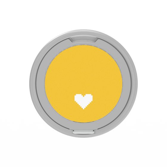 Premium Ring Stand［ Original - Favorite Color Heart - Yellow ］