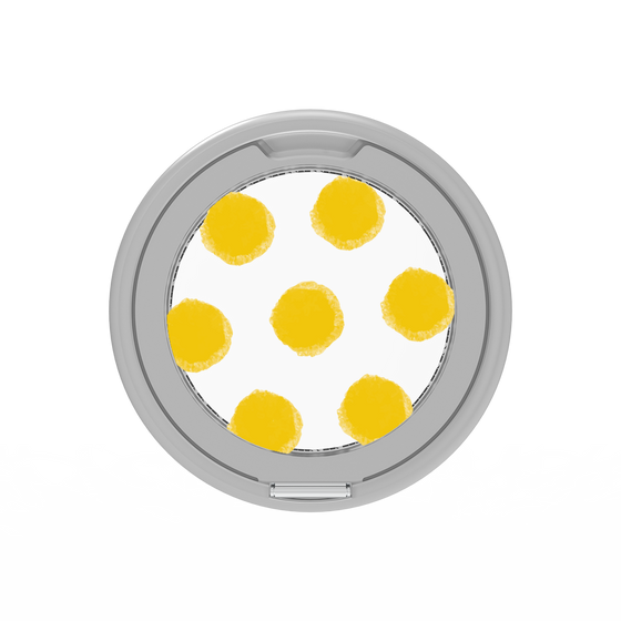 Premium Ring Stand［ Original - Favorite Color Polka Dots - Yellow ］