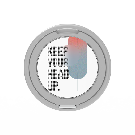 Premium Ring Stand［ Original - Dot Overlay - KEEP YOUR HEAD UP/A ］
