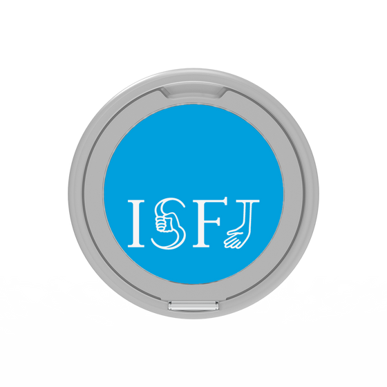 Premium Ring Stand［ Original - ISFJ Defender - Alphabet - Blue ］