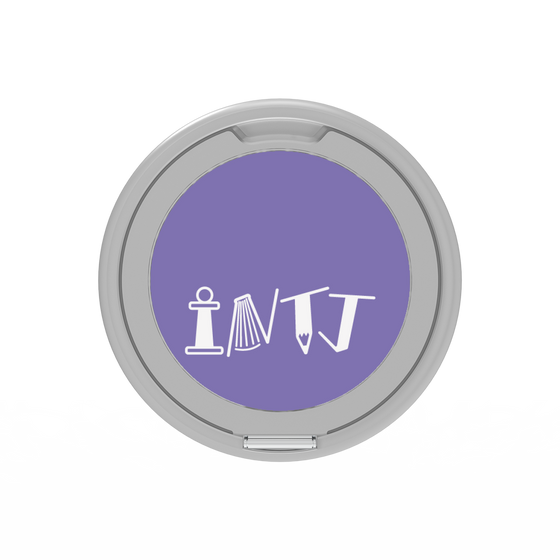 Premium Ring Stand［ Original - INTJ Architect - Alphabet - Purple ］