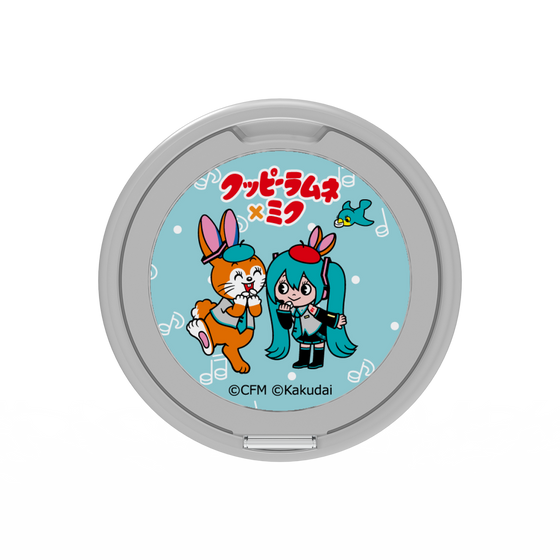 Premium Ring Stand［ Hatsune Miku × Kuppy Ramune – Hatsune Miku × Kuppy – Chibi Illustration ］