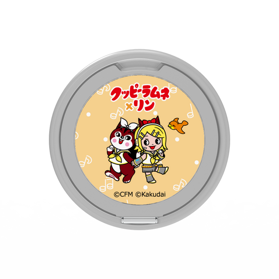 Premium Ring Stand［ Hatsune Miku × Kuppy Ramune – Kagamine Rin × Ram – Chibi Illustration ］