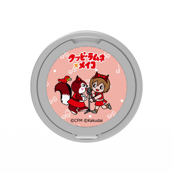 Premium Ring Stand［ Hatsune Miku × Kuppy Ramune – MEIKO × Ram – Chibi Illustration ］