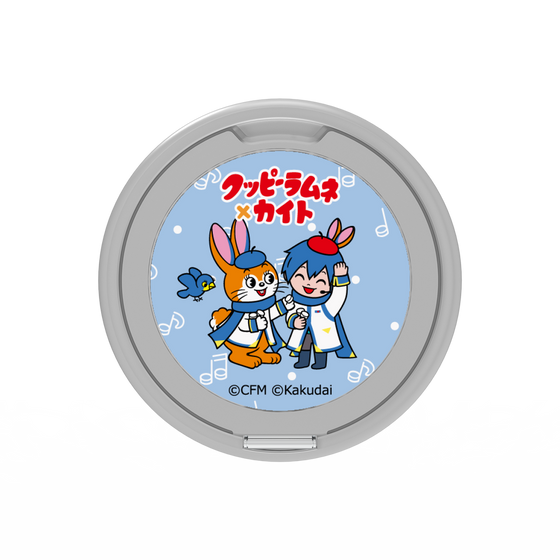 Premium Ring Stand［ Hatsune Miku × Kuppy Ramune – KAITO × Kuppy – Chibi Illustration ］