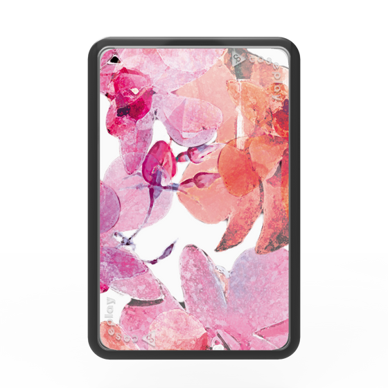 Premium Card Wallet［ Art Flower Orchid ］