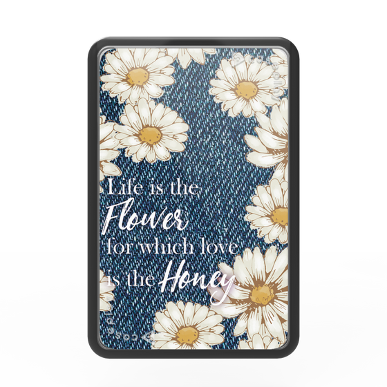 Premium Card Wallet［ Marguerite Denim ］