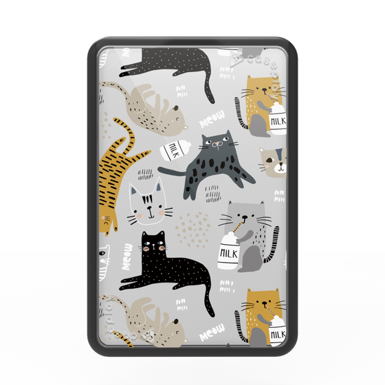 Premium Card Wallet［ Funny Cats - 01 ］
