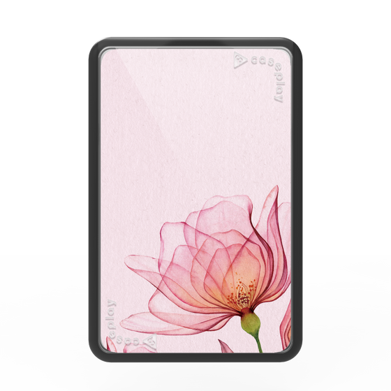 Premium Card Wallet［ Natural Flower - Pink ］