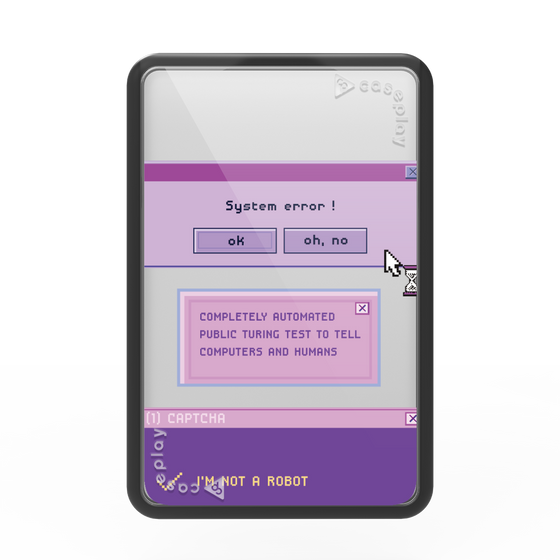 Premium Card Wallet［ I'm NOT A ROBBOT! ］