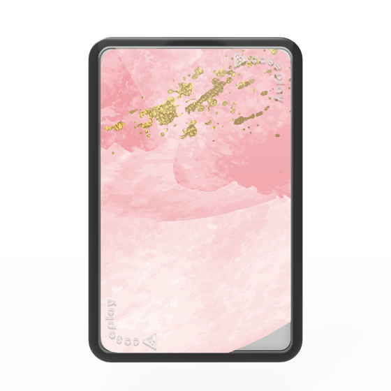 Premium Card Wallet［ pink layered ］