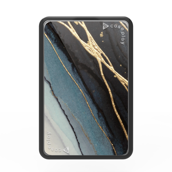 Premium Card Wallet［ Marble Black ］