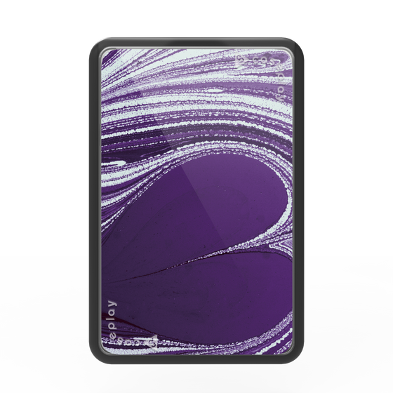Premium Card Wallet［ y2k(Year2000) - Heart - Rich Purple ］