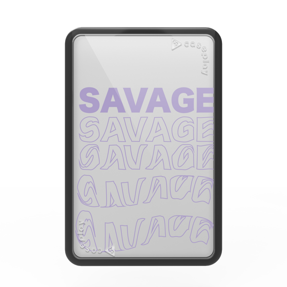 Premium Card Wallet［ SAVAGE Purple ］