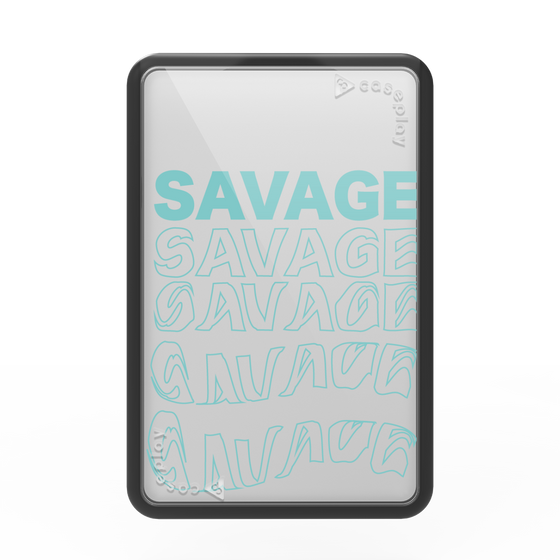 Premium Card Wallet［ SAVAGE Blue ］