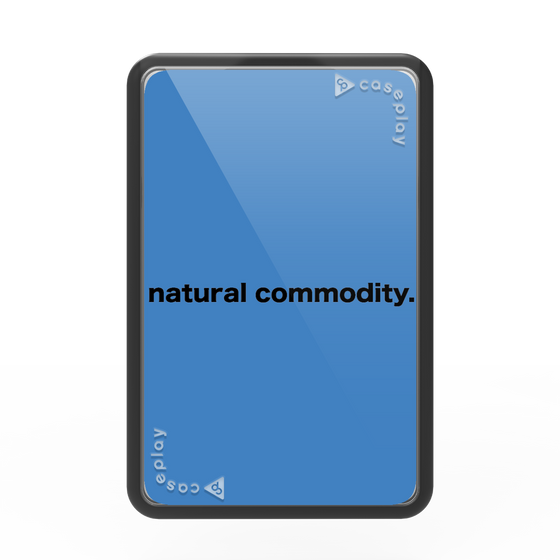 Premium Card Wallet［ NATURAL COMMODITY Blue ］