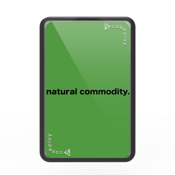 Premium Card Wallet［ NATURAL COMMODITY Green ］