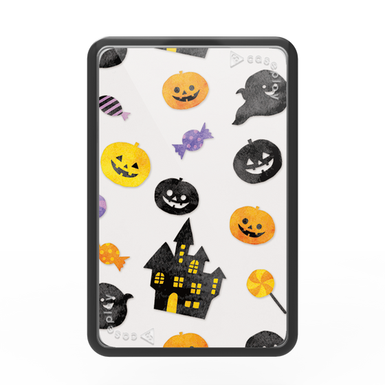 Premium Card Wallet［ Halloween Party - White ］