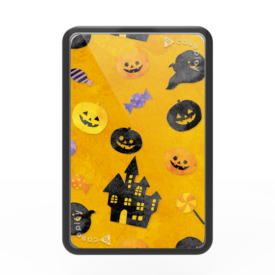 Premium Card Wallet［ Halloween Party - Orange ］