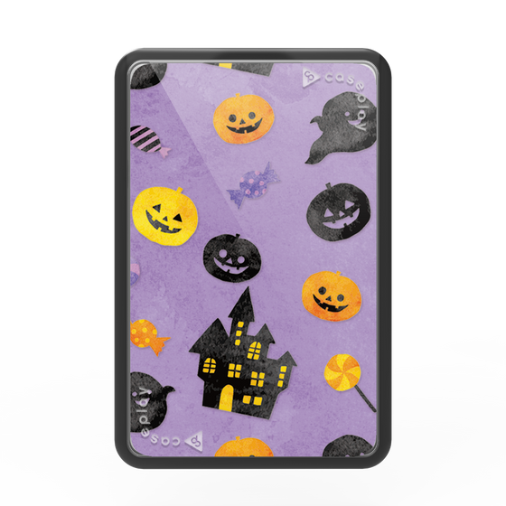 Premium Card Wallet［ Halloween Party - Purple ］