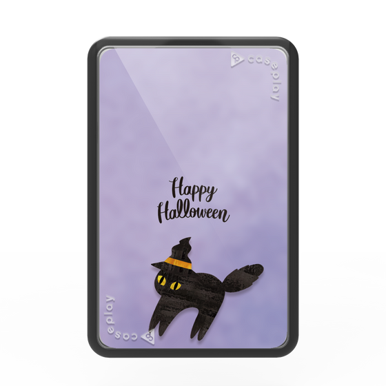 Premium Card Wallet［ Happy Halloween - Black cat ］