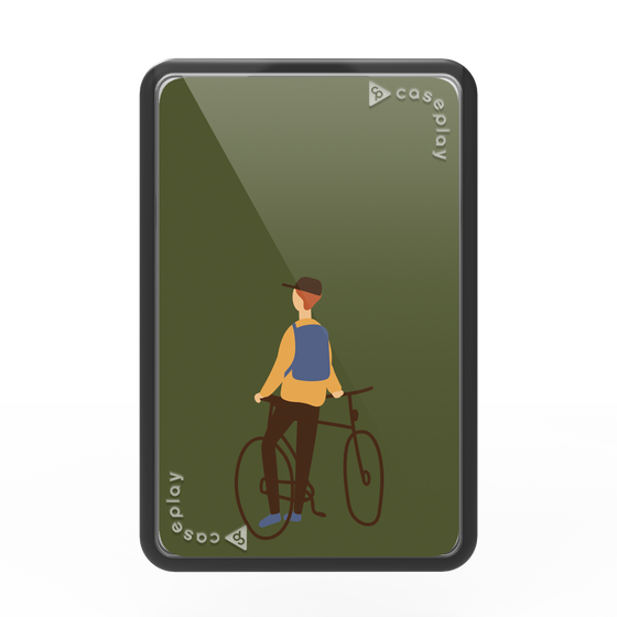 Premium Card Wallet［ Dont stop - Green ］
