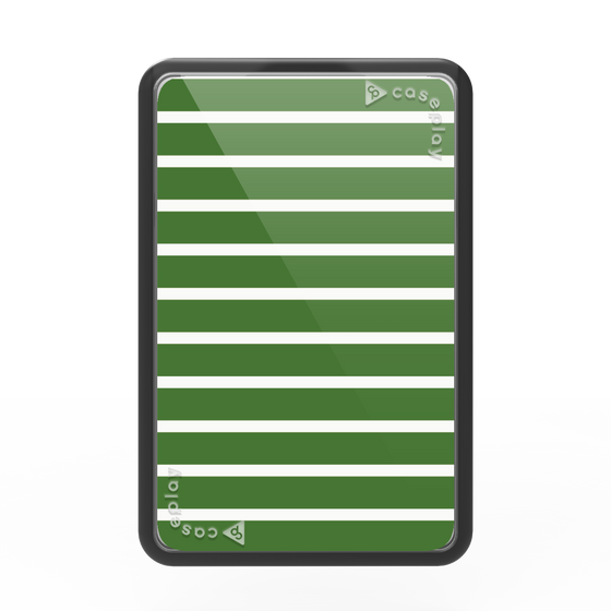 Premium Card Wallet［ Middle Border - Green ］