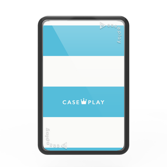Premium Card Wallet［ Big Border - Blue ］