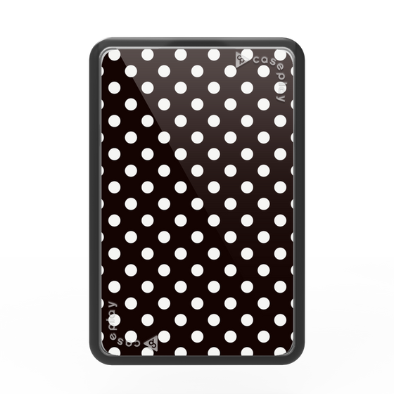 Premium Card Wallet［ Small Dot - Black ］