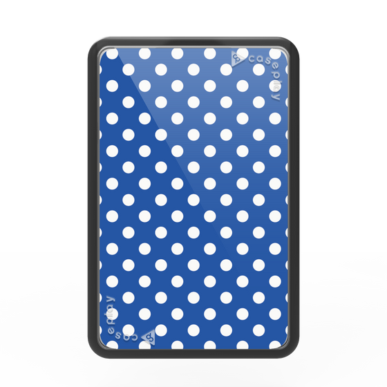 Premium Card Wallet［ Small Dot - Blue ］