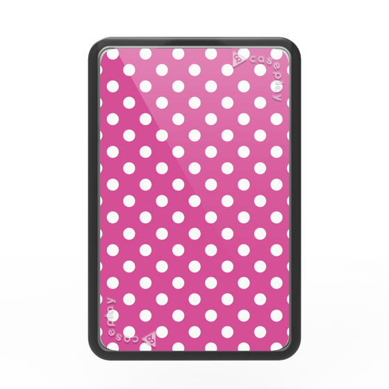 Premium Card Wallet［ Small Dot - Pink ］