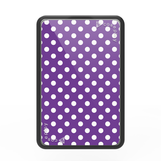 Premium Card Wallet［ Small Dot - Purple ］