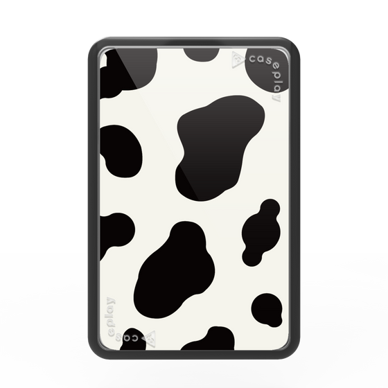 Premium Card Wallet［ Cow - White ］