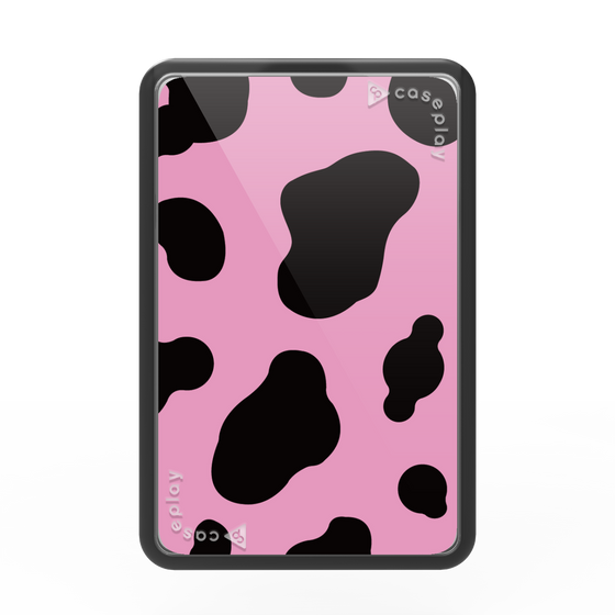 Premium Card Wallet［ Cow - Pink ］