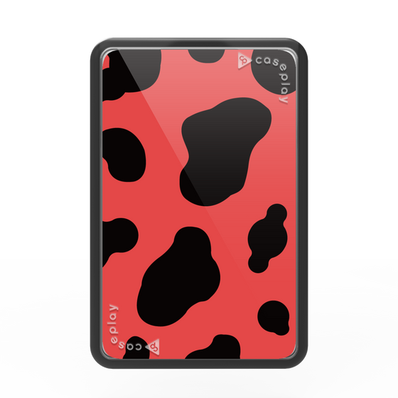 Premium Card Wallet［ Cow - Red ］