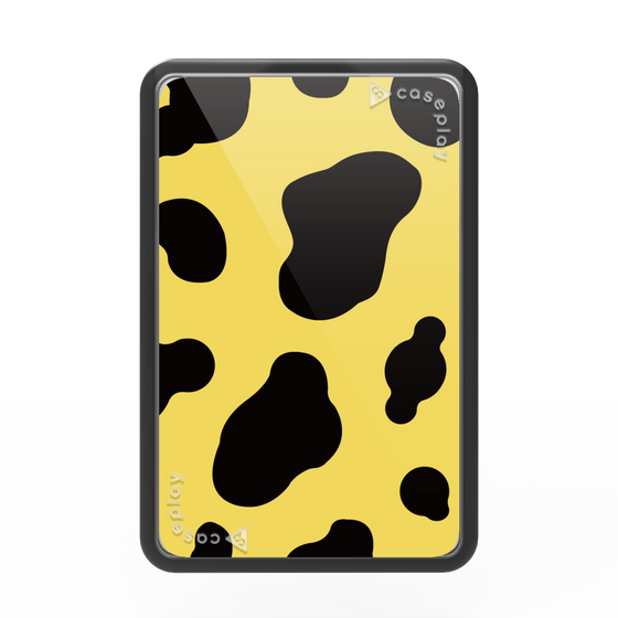 Premium Card Wallet［ Cow - Yellow ］