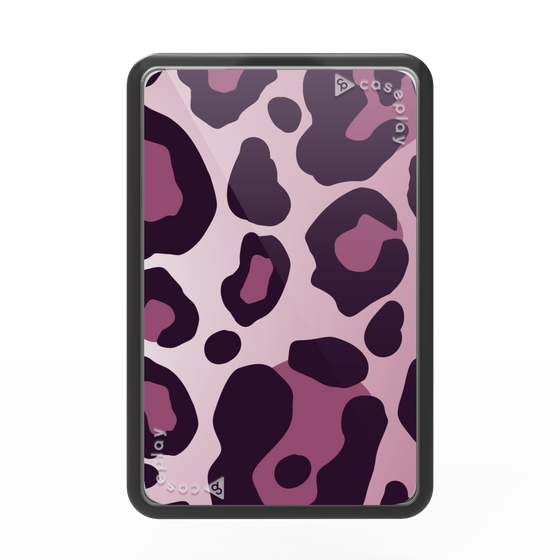 Premium Card Wallet［ Leopard - Pink ］