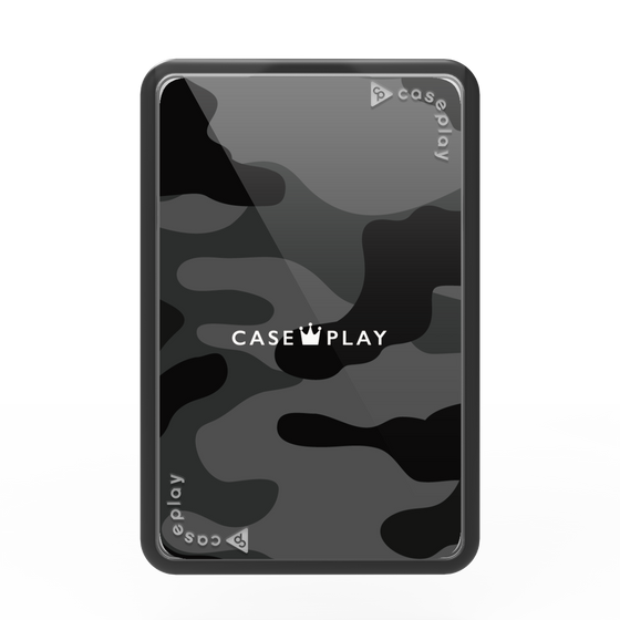 Premium Card Wallet［ Camouflage - Black ］