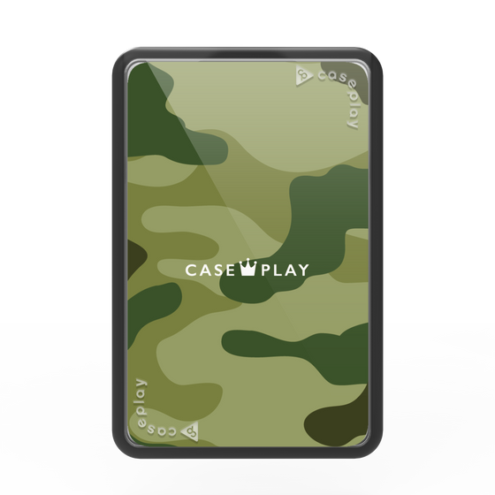 Premium Card Wallet［ Camouflage - Green ］
