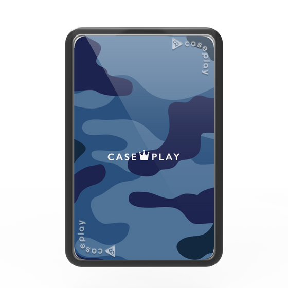 Premium Card Wallet［ Camouflage - Blue ］