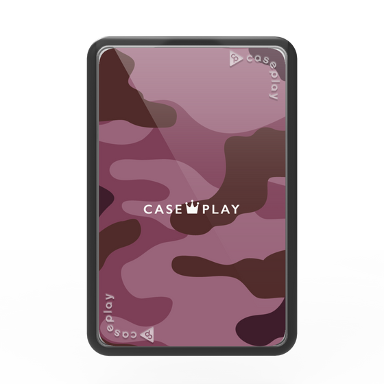 Premium Card Wallet［ Camouflage - Pink ］